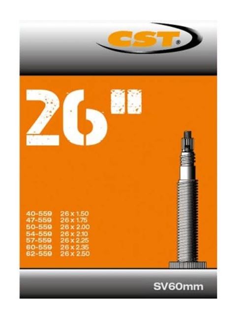 CST Tube 26X1.75-1.90-2.30 47 / 57-559 FV 60mm