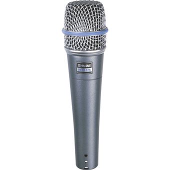 Shure Beta 57A - Microphone - aluminium, bleu métallisé - 1