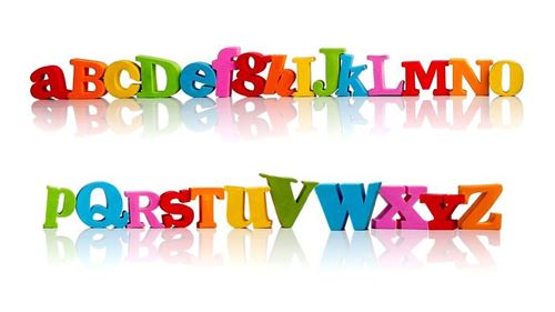 Suck UK gommes Alphabet 2,2 x 2,6 cm caoutchouc 350 pièces