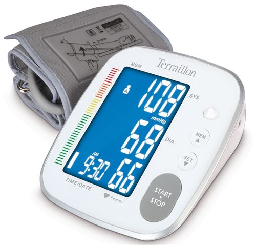 Terraillon HBA62130WH - Bloeddrukmeter - snoerloos - wit