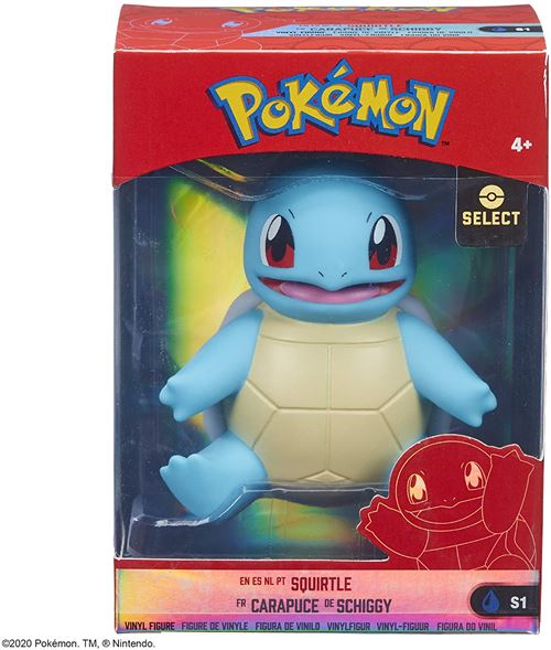 Pokémon Kanto série 1 - Figurine Vinyle - PKW2277 - Carapuce / Squirtle - 10cm