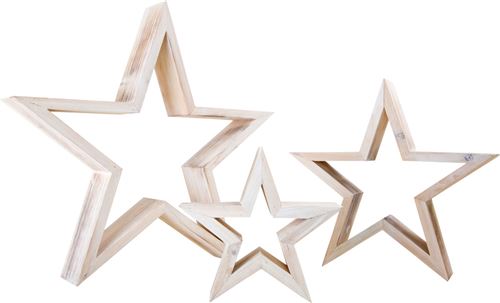 Objets De Décoration « Étoile », Blanc