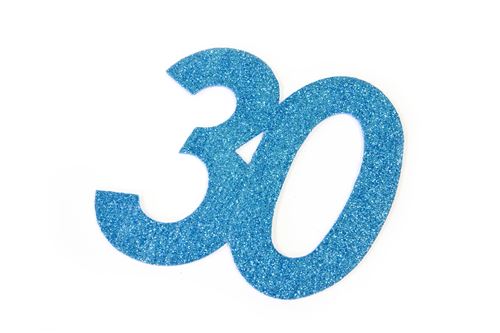 Lot de 20 Chiffres autocollants paillette \