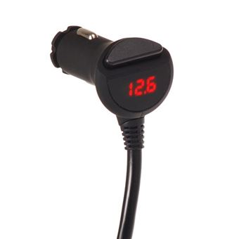 Maclean MCE117 Chargeur de voiture, voltmètre et allume-cigare – Bloc  multiprise 3 prises 2 ports USB 4,8 A 5 V - Accessoire Audio - Achat & prix