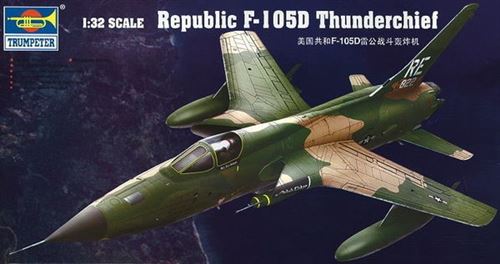 Republic F-105 D Thunderchief - 1:32e - Trumpeter