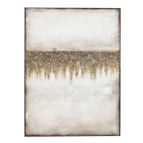KARE DESIGN Peinture &agrave; l'hoeile Abstract Fields 120x90cm 