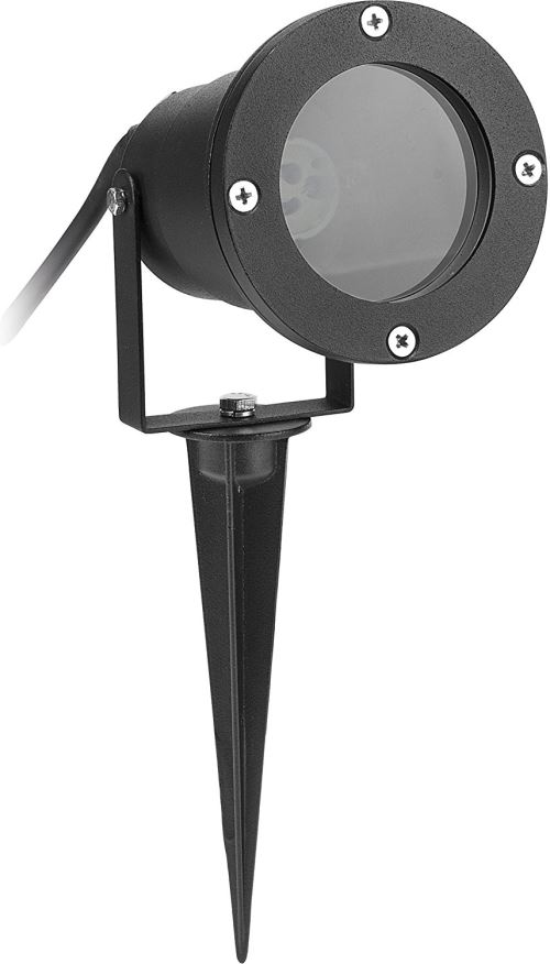 Spot de jardin Smartwares GSW-001-HB – Pointe – Ampoule échangeable – Câble de 2 m – Noir