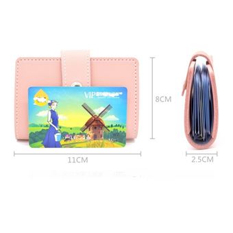 Porte-monnaie Mes Clics Et Mes Clacs - Format Carte | Léger, Fin (12,5 X 7,5 Cm) | Pour Femme, Fille