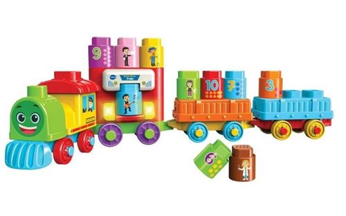VTech Bla Bla Blocks train 19-pièces