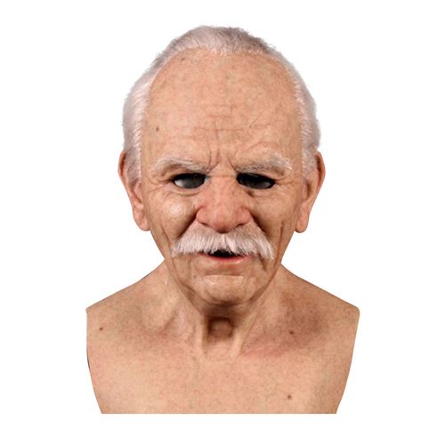 Masques Vieil Homme Un Autre-Moi-Multicolore
