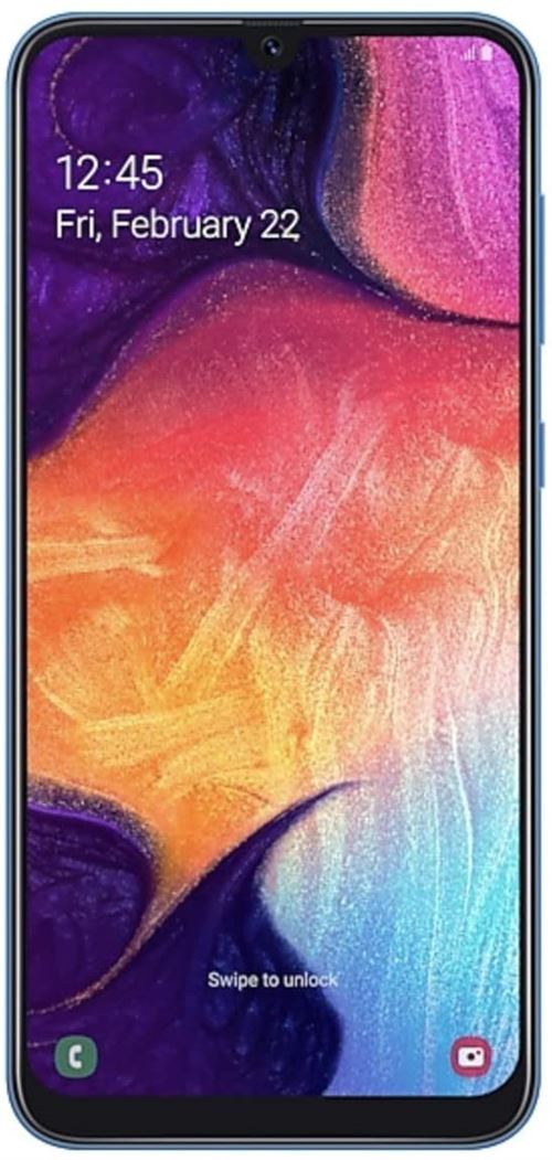 Smartphone Samsung Galaxy A50 A505F/DS 4Go + 64Go Dual SIM Bleu
