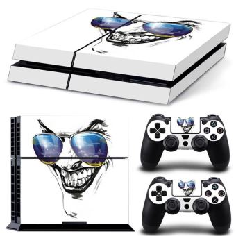 Manette Sony PS4 sans fil personnalisée - Joker inspiré avec