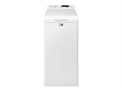 Electrolux EWT1264IK - Machine à laver - largeur : 40 cm - profondeur : 60 cm - hauteur : 89 cm - chargement par le dessus - 42 litres - 6 kg - 1200 tours/min État correct - Electrolux reconditionné disponible sur Fnac