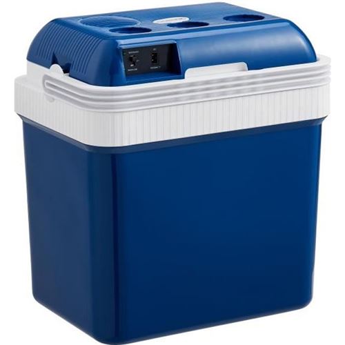 OCEANIC Glaciere thermoélectrique 2 en 1 chaud/froid 24 litres 12V/230V - Bleu
