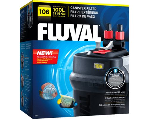 Comparer les prix de Filtre extérieur fluval modèle 206 - 200 litres