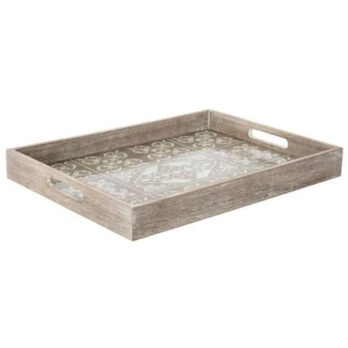 Paris Prix Naturel Atmosphera Créateur D'intérieur - Plateau De Service À Motifs "Eté" 40Cm - Image 1