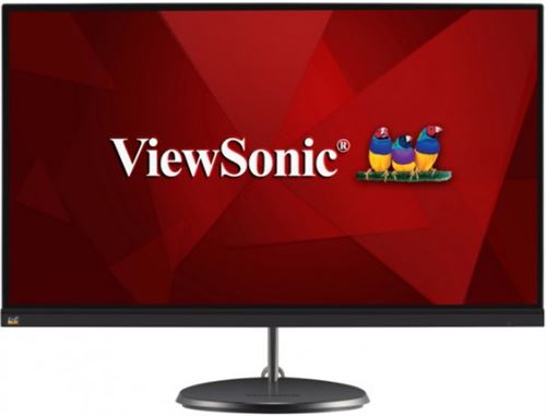 ViewSonic VX2485-MHU - LED-monitor - 24 (23.8 zichtbaar) - 1920 x 1080 Full HD (1080p) @ 75 Hz - IPS - 250 cd/m² - 1000:1 - 5 ms - HDMI, VGA, USB-C - luidsprekers