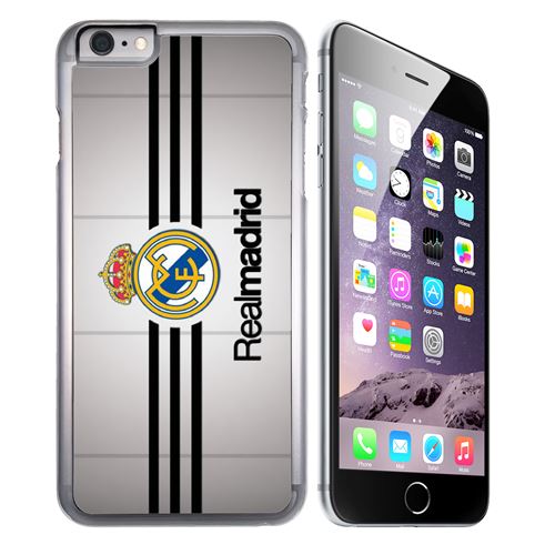 Coque pour iPhone 6 Plus et iPhone 6S Plus real madrid bandes