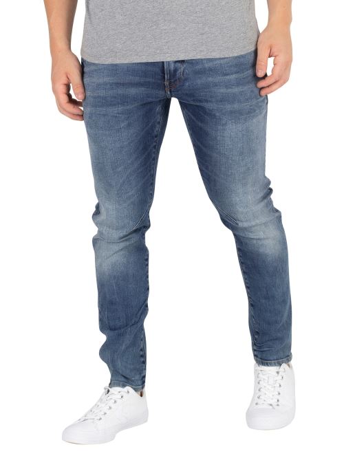 G-Star Homme D-Stag 3D Skinny Jeans, Bleu