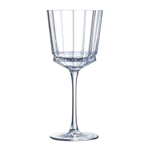 Cristal d'Arques - Macassar - 6 verres à pied 35 cl