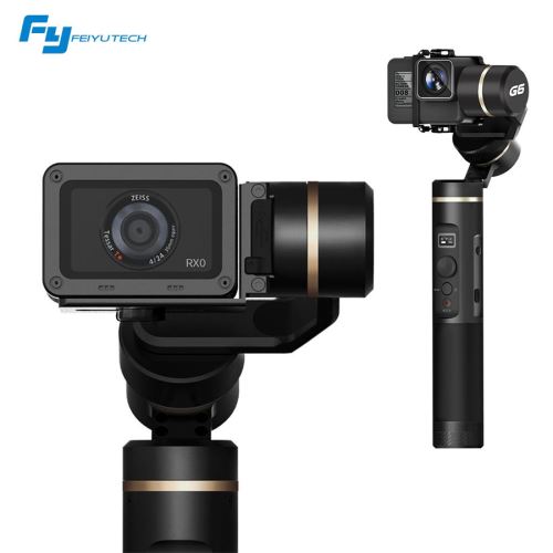 Feiyu Tech G6 360 degrés 3 Axe Cardan Gimbal Avec WiFi bluetooth Télécommande Pour GoPro 6/5 RX0