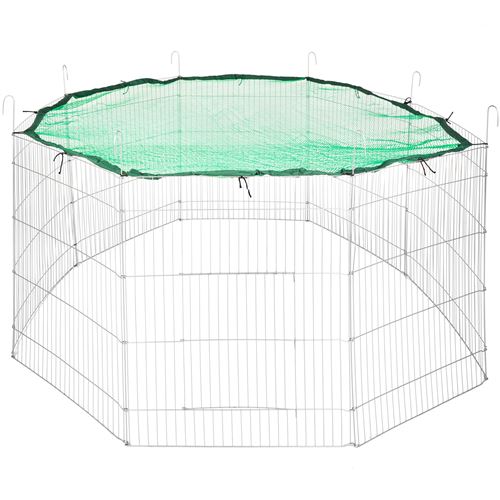 Comparer les prix de TecTake Enclos pour rongeurs Ø 204 cm