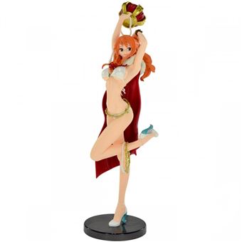 One Piece Stampede - Statuette Flag Diamond Ship Nami 25 cm