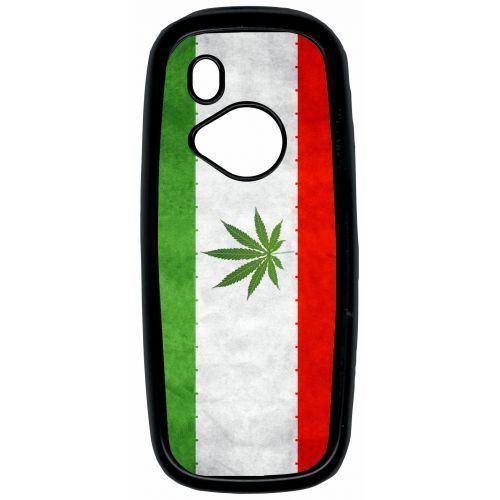 Coque nokia 3310 modèle 2017 drapeau iran weeds