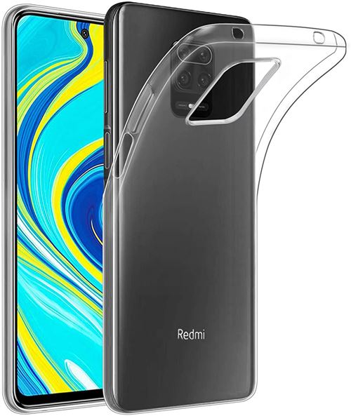 Housse de protection pour Xiaomi Redmi Note 9S Silicone Transparent