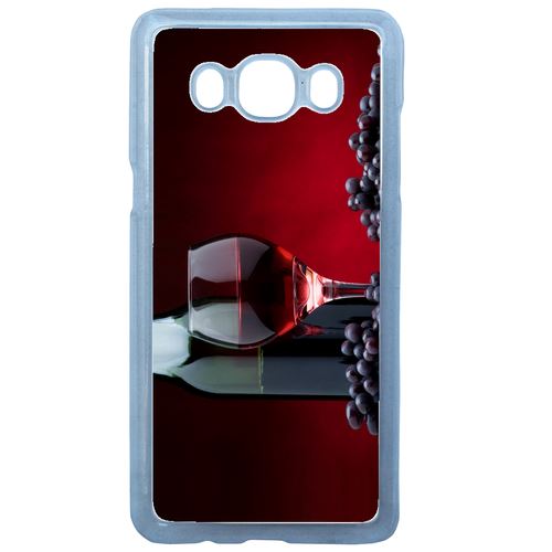 Coque Viticole Vin Raisins Compatible Galaxy J7 2016 Transparent