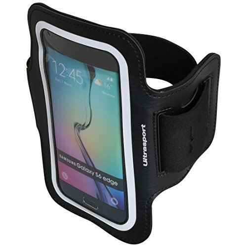Ultrasport housse brassard / poche pour l'avant-bras avec compartiment pour téléphone portable, 5,5 Noir