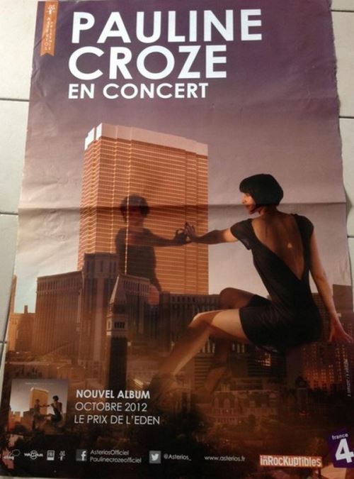Pauline Croze - 80x120 cm - AFFICHE / POSTER