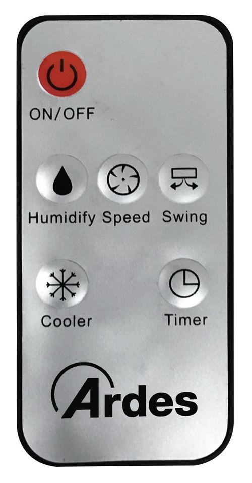Blanc//Noir 80/ W Ardes ar5r04/ raffrescatore Humidificateur evaporativo denvironnement