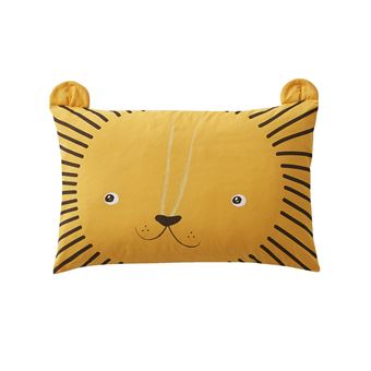 Vertbaudet Taie D Oreiller Bebe Mon Petit Lion Camel 40x60 Achat Prix Fnac