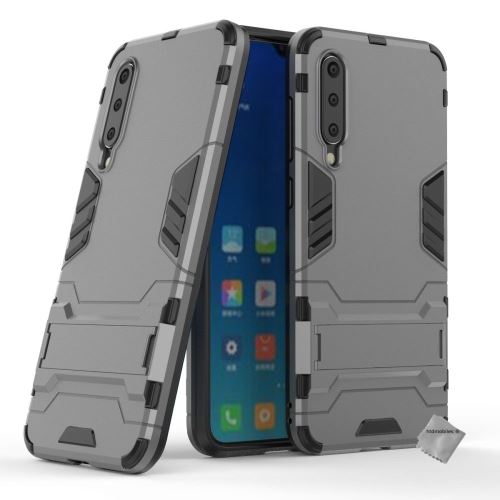Housse etui coque rigide anti choc pour Xiaomi Mi 9 SE avec film ecran - GRIS