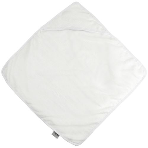 Towel City - Sortie de bain à capuche - Bébé (Taille unique) (Blanc/Blanc) - UTRW1582