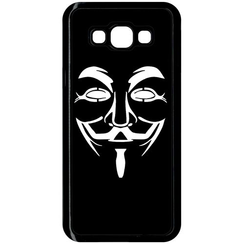 Coque Samsung Galaxy A8 Anonymous Noir