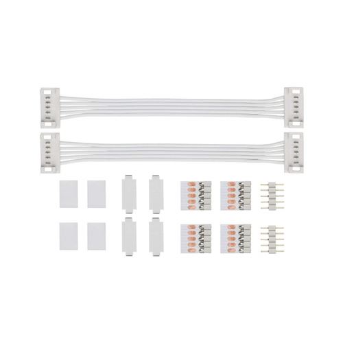 Paulmann Verbinder-Set 144W (max) Kabellänge: 10cm 24V plastique (L x B x H) 100 x 19 x 7mm 70919