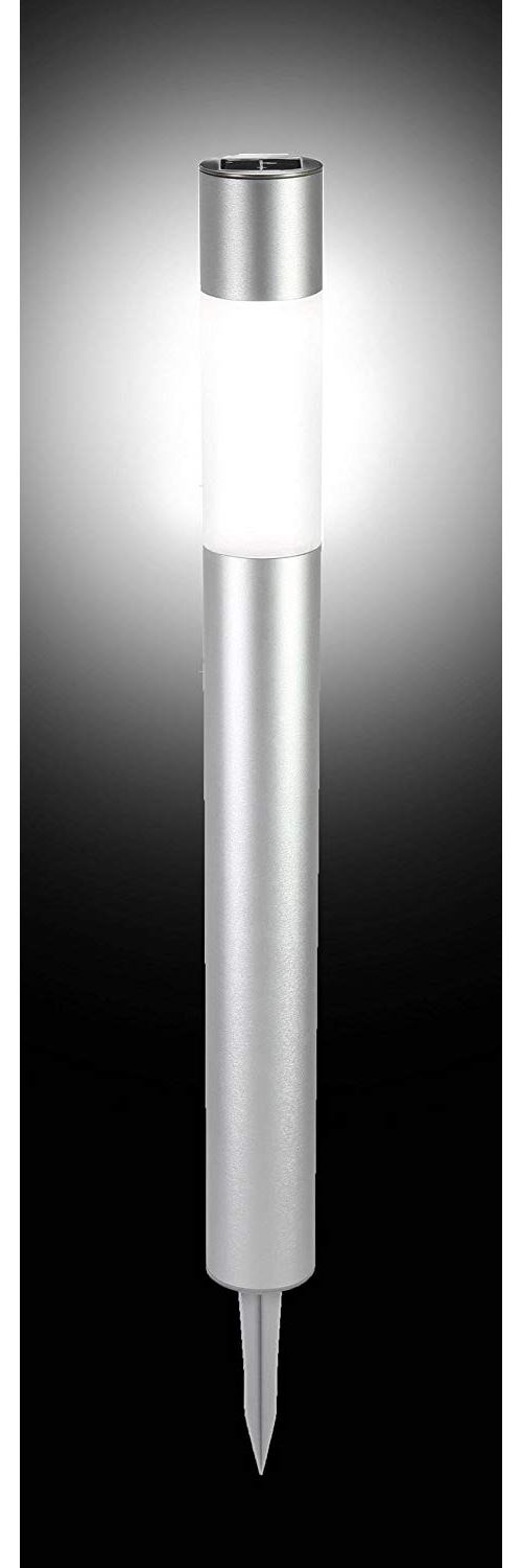 POLARLITE Gartenleuchte 0.2W Kalt-Blanc, Warm-Blanc Basis 70 Argent