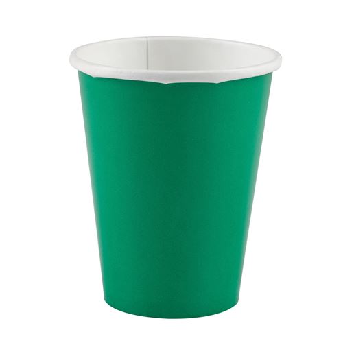 Amscan tasses de fête vert 8 pièces