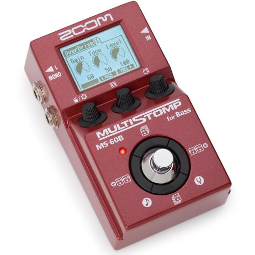 Zoom MultiStomp MS-60B pédale multi-effets pour basse