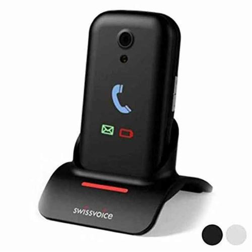 Téléphone portable pour personnes âgées Swiss Voice Voice S28 2,8 Bluetooth WiFi - Blanc