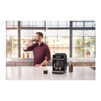 Philips Series 2200 EP2224 - Machine à café automatique avec buse vapeur "Cappuccino" - 15 bar - noir/gris cachemire