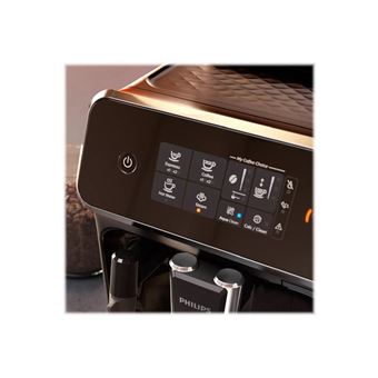 Philips Series 2200 EP2224 - Machine à café automatique avec buse vapeur "Cappuccino" - 15 bar - noir/gris cachemire