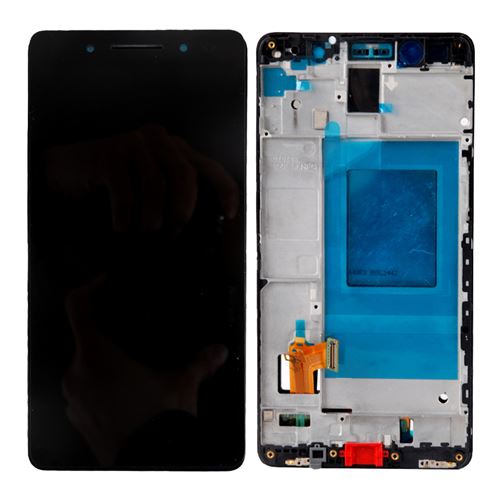 Ecran tactile + LCD noir avec châssis de remplacement pour Huawei Honor 7 (PLK-L01)
