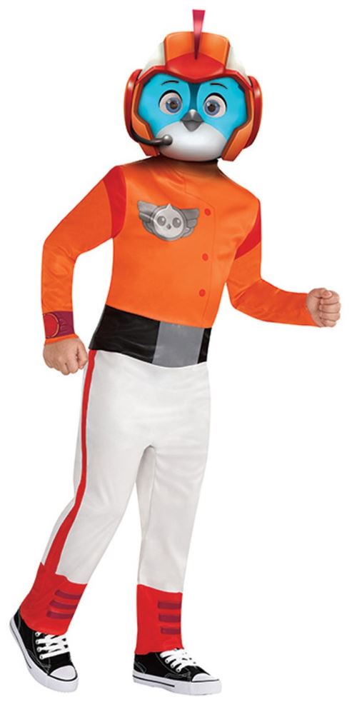 Amscan costume Top Wing Swiftorange/blanc 3-4 ans 3-pièces