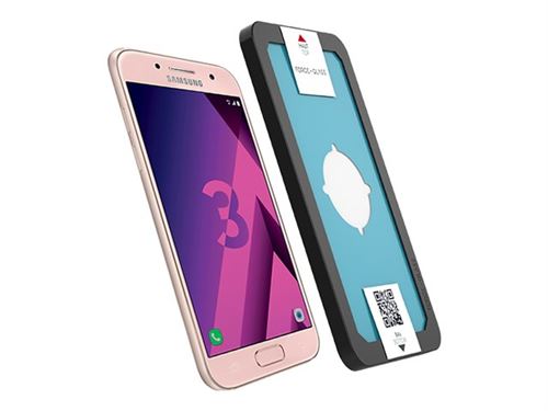 BigBen CONNECTED Force Glass - Schermbeschermer voor mobiele telefoon - transparant - voor Samsung Galaxy A3 (2017)