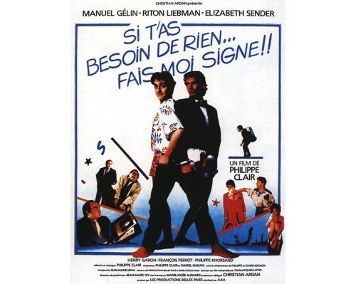 Si t'as besoin de rien, fais-moi signe ! AFFICHE CINEMA ORIGINALE