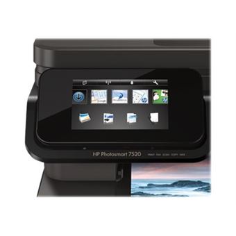 HP Photosmart 7520 e-All-in-One - Imprimante multifonctions - couleur - jet  d'encre - Legal (216 x