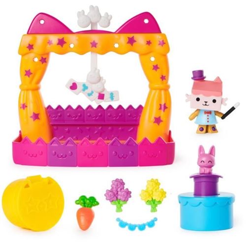 Playset Balcon spectacle de bébé - Boîte Gabby et la Maison magique